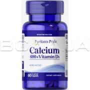 Calcium 600 + Vitamin D3 60 Coated Caplets