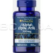 Alpha Lipoic Acid 300 mg 60 Rapid Release Softgels