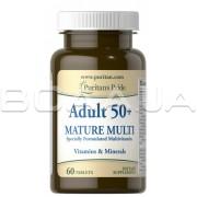 Adult 50+ Mature Multi 60 Tablets