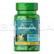 Ashwagandha Standardized Extract 300 mg 50 Rapid Release Capsules