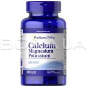 Calcium Magnesium Potassium 100 Coated Caplets
