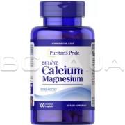Chelated Calcium Magnesium 100 Coated Caplets
