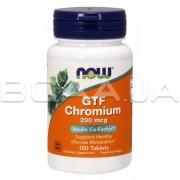 GTF Chromium 200 mcg 100 Tablets