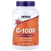 Now Foods, C-1000 with Rose Hips & Bioflavonoids, 250 Tablets
