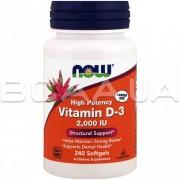 Vitamin D-3 High Potency 2,000 IU 240 Softgels