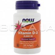 Vitamin D-3 High Potency 2,000 IU 120 Softgels