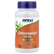 Now Foods, Chlorophyll 100 mg, 90 Capsules