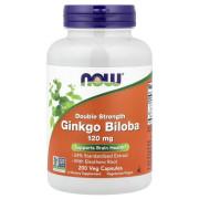 Now Foods, Ginkgo Biloba 120 mg, Double Strength, 200 Veg Capsules
