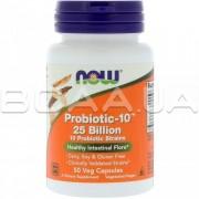 Probiotic-10, 25 Billion, 50 Veg Capsules