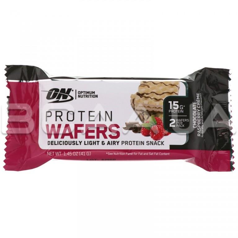 Optimum Nutrition Protein Wafers 42 g Купить протеиновая вафля в Киеве ...