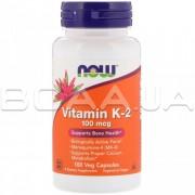 Vitamin K-2 100 mcg 100 Veg Capsules