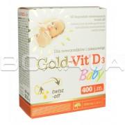 Gold–Vit D3 Baby 60 twist-off Capsules