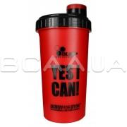 Olimp Shaker Yes I Can Red 700 ml