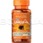 Lutein 40 mg with Zeaxanthin 60 Easy To Swallow Softgels