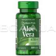 Aloe Vera 470 mg 100 Rapid Release Capsules