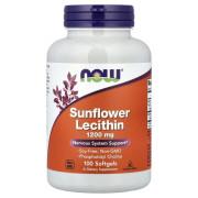 Now Foods, Sunflower Lecithin 1200 mg, 100 Softgels