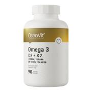 Ostrovit, Omega 3 D3 + K2, 90 Capsules