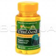 Puritans Pride, L-Theanine 200 mg, 30 Rapid Release Capsules