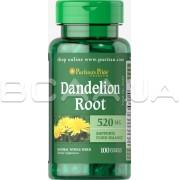 Dandelion Root 520 mg 100 Rapid Release Capsules