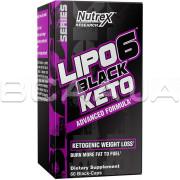 Lipo-6 Black Keto, Advanced Formula, 60 Black-Caps
