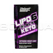 Lipo-6 Black Keto, Advanced Formula, 60 Black-Caps (US)