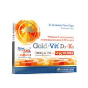 Olimp Labs, Gold-Vit D3 + K2 2000 IU/50 µg, 30 Capsules