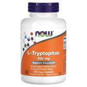 Now Foods, L-Tryptophan 500 mg, 120 Veg Capsules