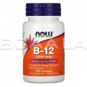 B-12, 1,000 mcg, 100 Lozenges