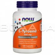 L-Tyrosine, 500 mg, 120 Capsules