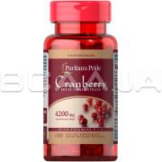 Puritans Pride, Cranberry (Клюква) 4200 mg, with C & E, 100 Rapid Release Softgels