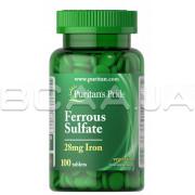 Ferrous Sulfate 28 mg Iron 100 Tablets