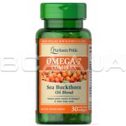 Omega-7 Complex Sea Buckthorn Oil Blend 30 Rapid Release Softgels