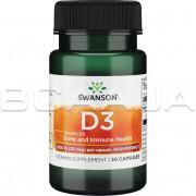 Vitamin D-3 1,000 IU (25 mcg) 30 Сapsules