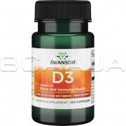Vitamin D-3 1,000 IU (25 mcg) 60 Сapsules