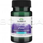 Chelated Zinc 30 mg, 90 Capsules