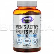 Now Foods, Mens Active Sports Multi, 180 Softgels