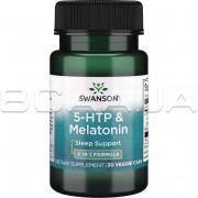 5-HTP & Melatonin 30 Veggie Caps