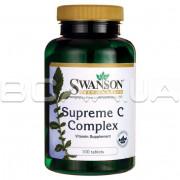 Swanson, Supreme C-Complex (Витамин С), 100 Tablets