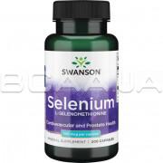 Selenium L-Selenomethionine 100 mcg 200 Capsules