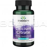 Calcium Citrate 200 mg 60 Capsules