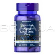 Puritans Pride, Alpha Lipoic Acid 100 mg, 60 Rapid Release Capsules