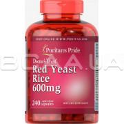 Red Yeast Rice 600 mg 240 Rapid Release Capsules