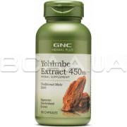 Yohimbe Extract 450 mg 100 Capsules