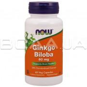 Ginkgo Biloba 60 mg 60 Veg Capsules