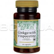 Ginkgo with Vinpocetine 60 Capsules