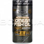 Platinum 100% Omega Fish Oil, 100 Soft Gels