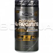 Platinum 100% L-Arginine, 1000 mg, 100 Caplets