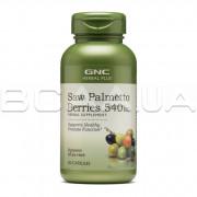 Saw Palmetto Berries, 540 mg, Herbal Plus, 100 Capsules