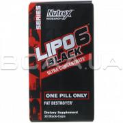 Lipo-6 Black Ultra Concentrate 30 Black-Caps (US)
