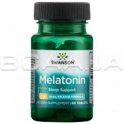 Swanson, Melatonin 3 mg, Dual-Release Formula, 60 Tablets